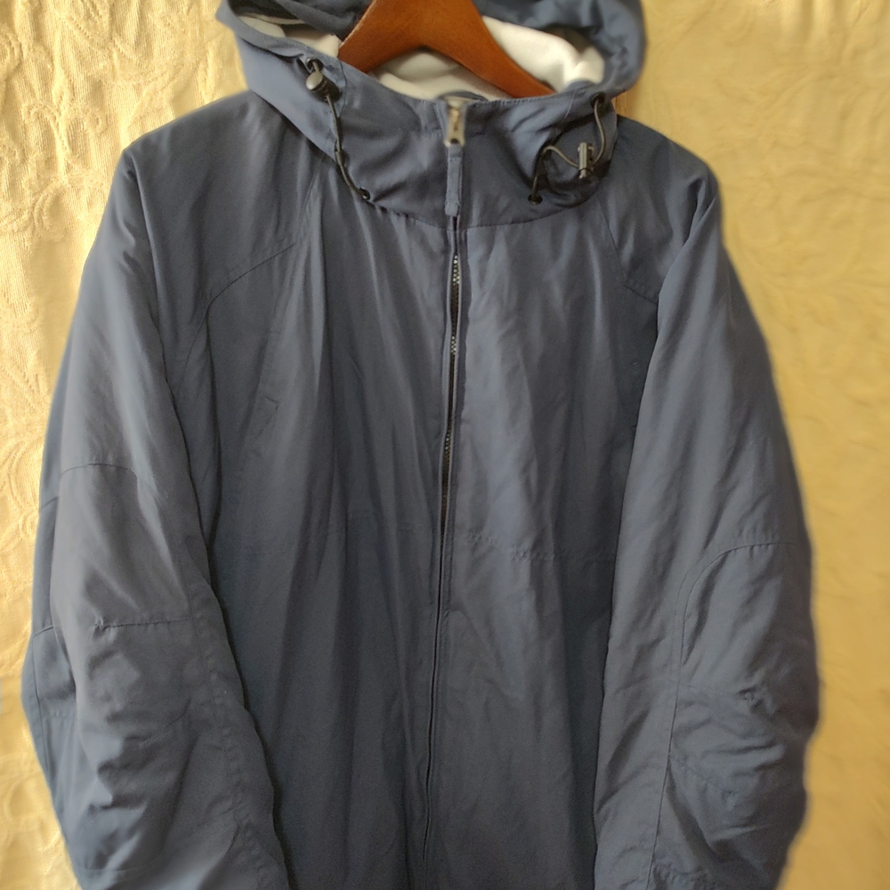 Colorado Men's Blue Hooded Jacket Hood XL